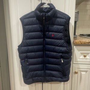 Polo Ralph Lauren Dark Blue Quilted Vest